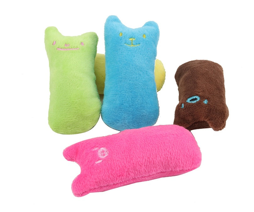 Catnip plush cat toy pillow - photo 2