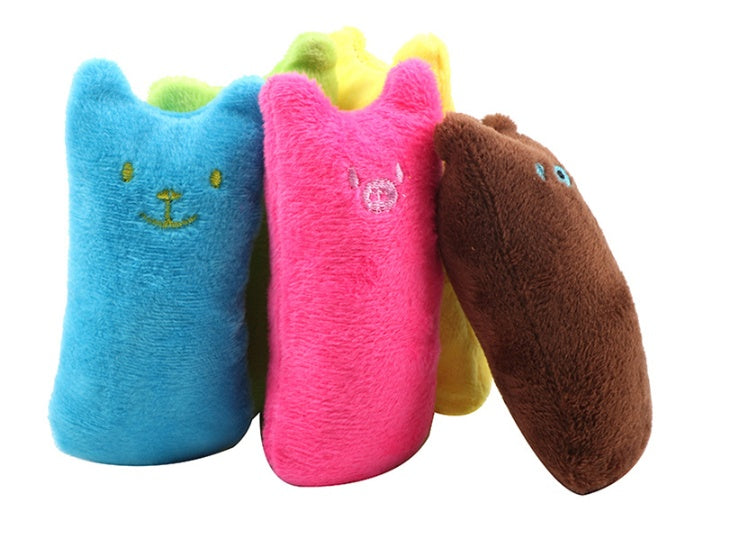 Catnip plush cat toy pillow - photo 5