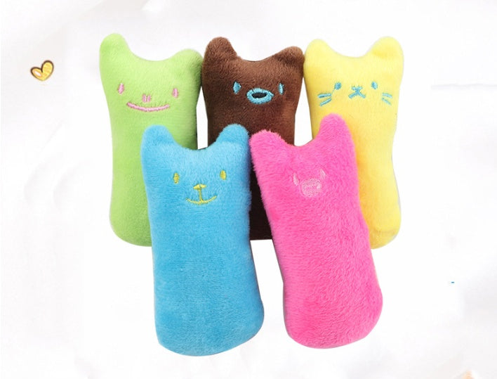 Catnip plush cat toy pillow - photo 4