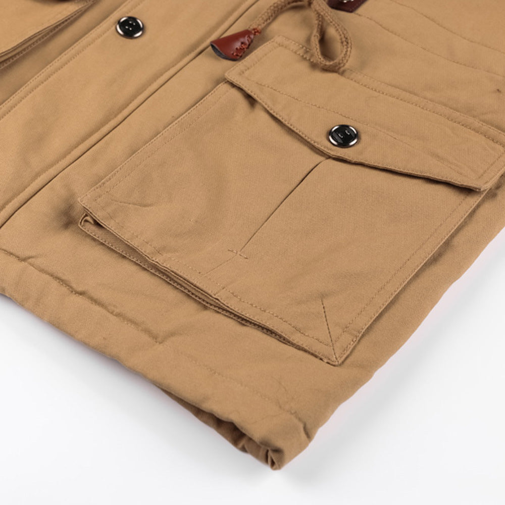 Men's hooded winter jacket - photo 4