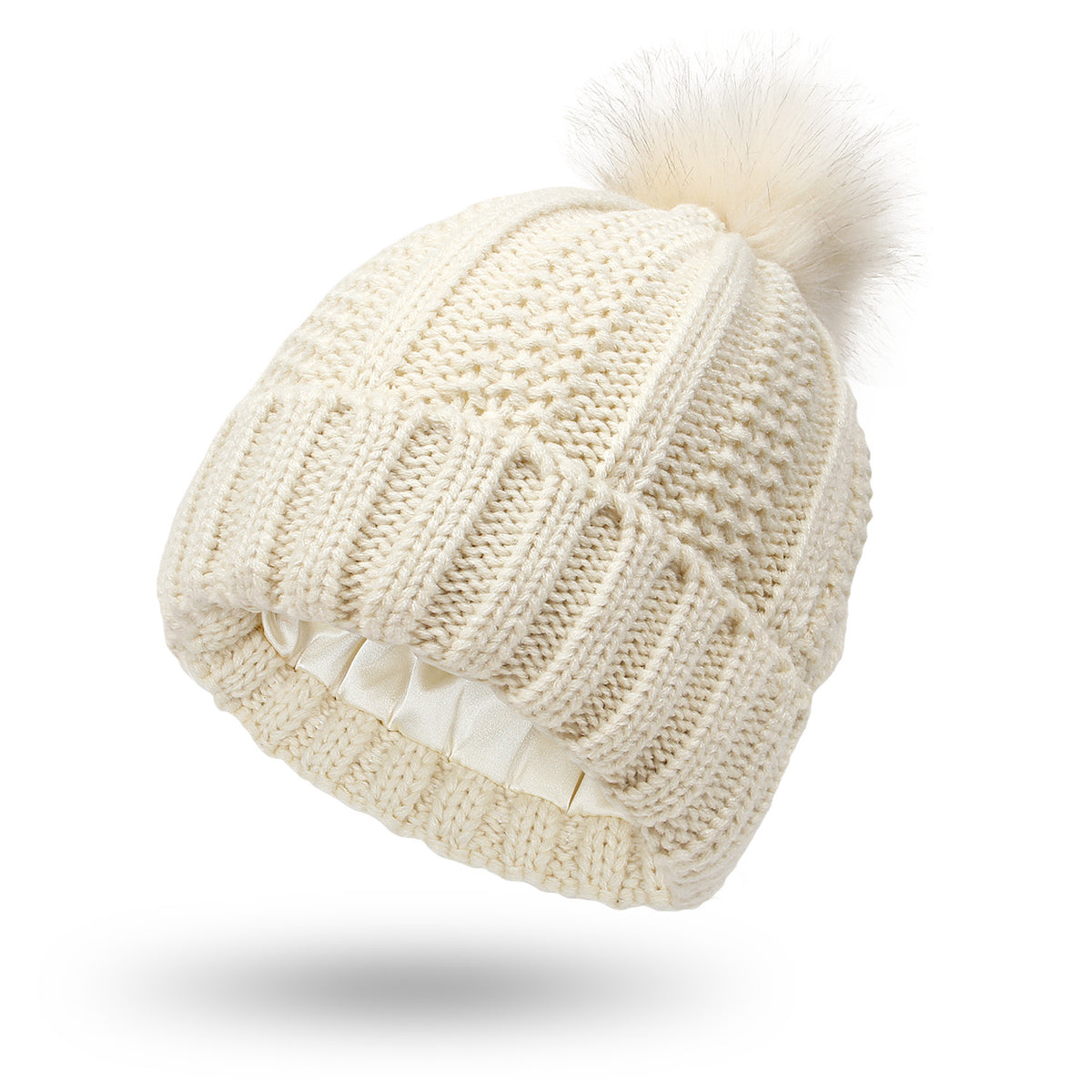 Women's winter knitted beanie - photo 8