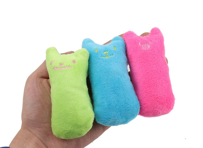 Catnip plush cat toy pillow - photo 7