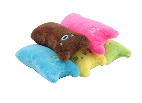 Catnip plush cat toy pillow - photo 1