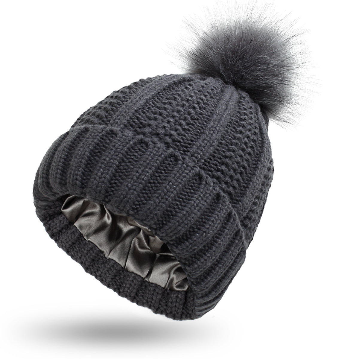 Women's winter knitted beanie - photo 1