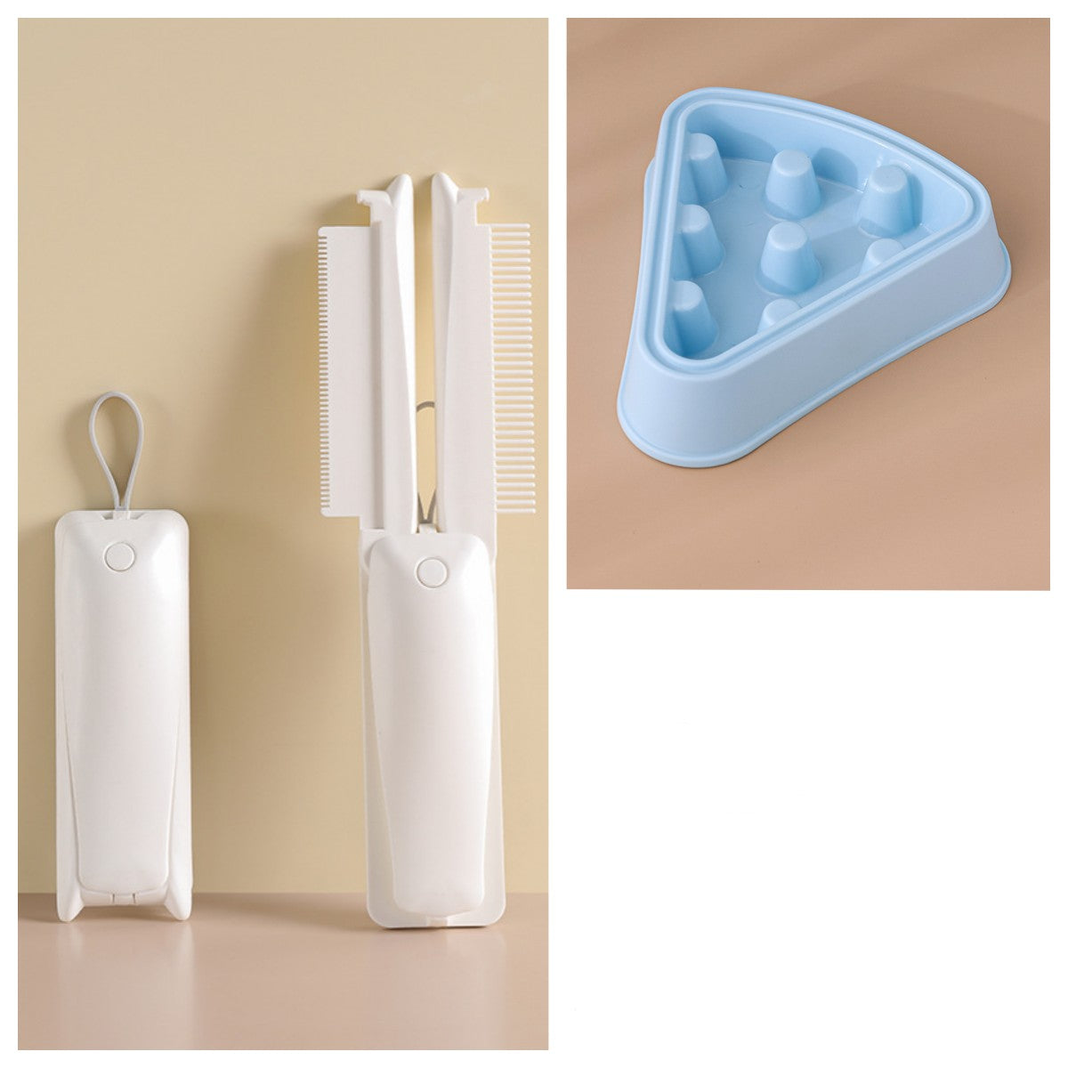 Pet grooming and hair removal brush - photo 4