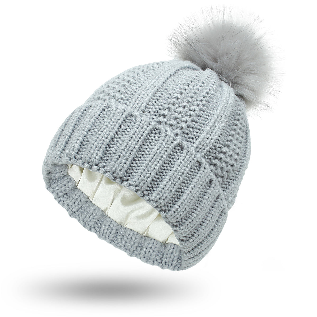 Women's winter knitted beanie - photo 9