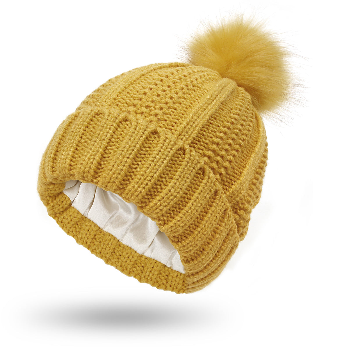 Women's winter knitted beanie - photo 11