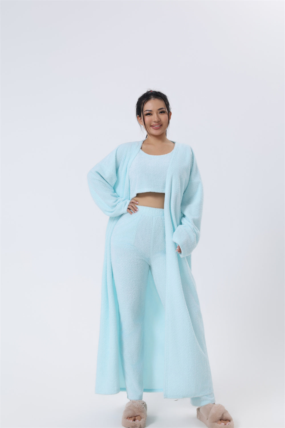 Women's 3-piece pyjama set - photo 8