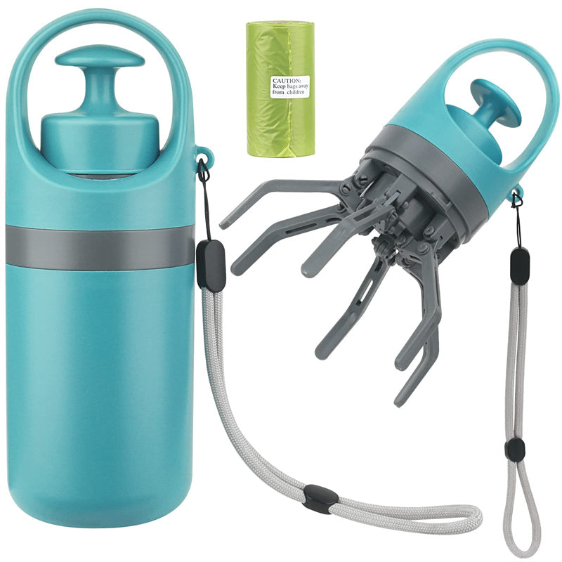 Portable dog pooper scooper with bag dispenser - photo 8