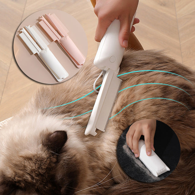 Pet grooming and hair removal brush - photo 1